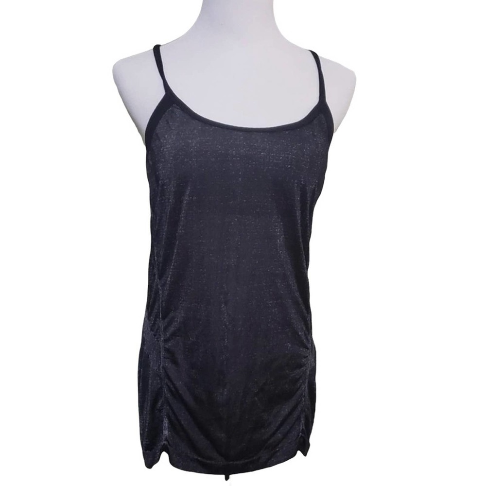 Athleta crush metallic tank top sports bra medium